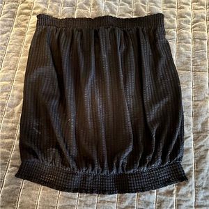 Black, dressy tube top